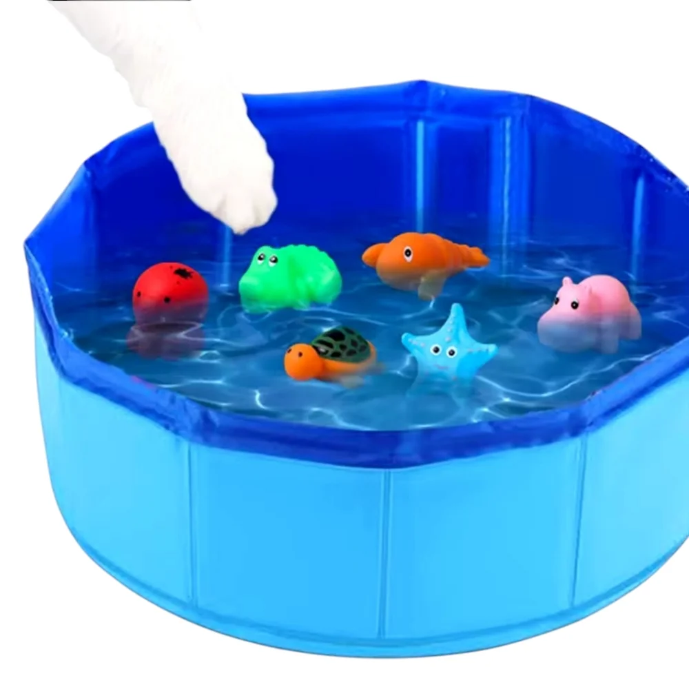 Cat bath toys (tub not included)
